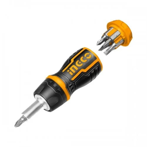 8 In 1 Stubby Ratchet Screwdriver Set
