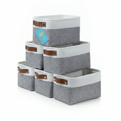 Color Matching Portable Fabric Storage Frame/Gray