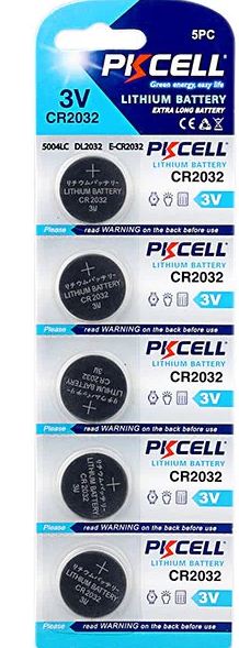 Battery Lithium 5004Lc Dl2032 E-Cr2032 3V 1/Pk