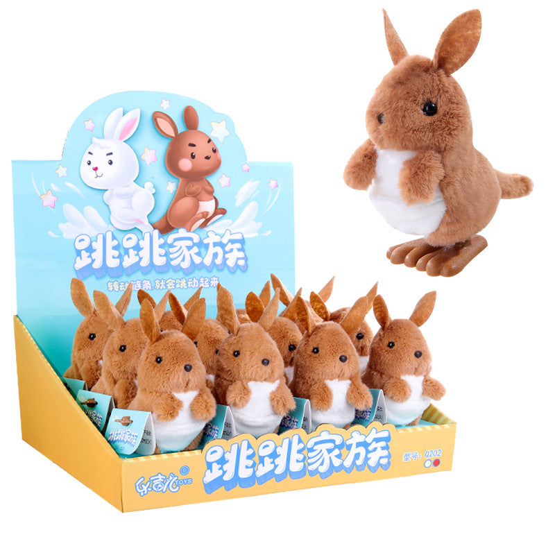 Plush Hopping Family Dynamics Rabbit Kangaroo