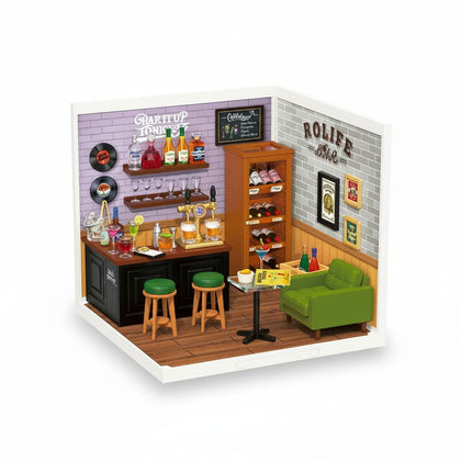 Diy Miniature House Leisurely Cheers Bar 142 Pcs