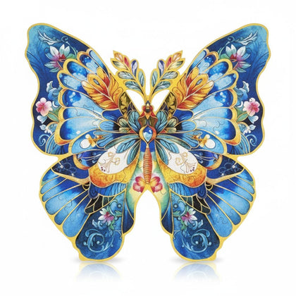 3D Wooden Puzzle - Morpho Helena 288 X 276 mm 200 pcs
