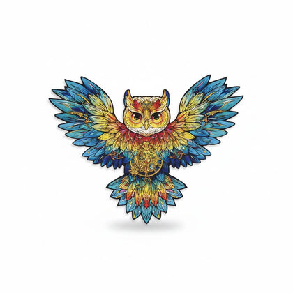 3D Wooden Puzzle - Owl 368 x 275 mm 200 PCS