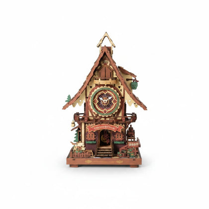 3D Wooden Puzzle - Cuckoo Clock