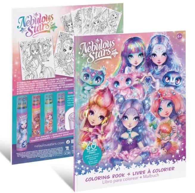 Nebulous Stars Universe Coloring Book