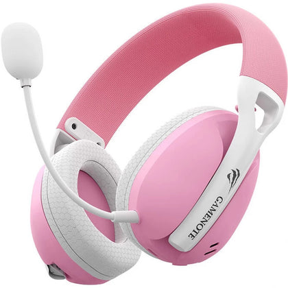 Gaming Wired Headphone With Microphone Pink