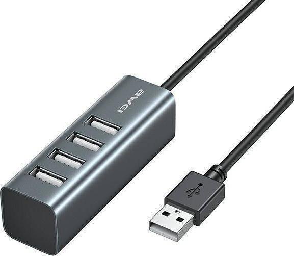 4 Multi-Port Usb-C Data Hub Silver