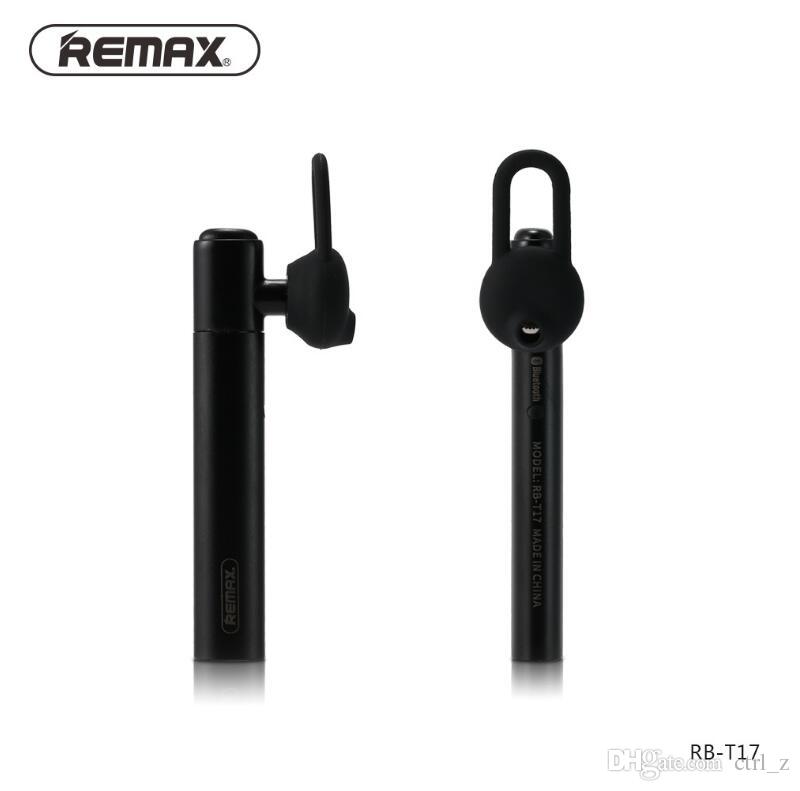 Single Ear Headphone With Microphone Black