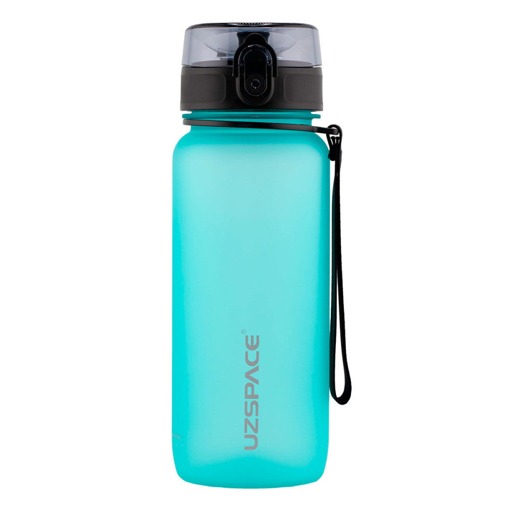 Plastic Water Bottle Colorful Frosted 650Ml Spindrift Blue