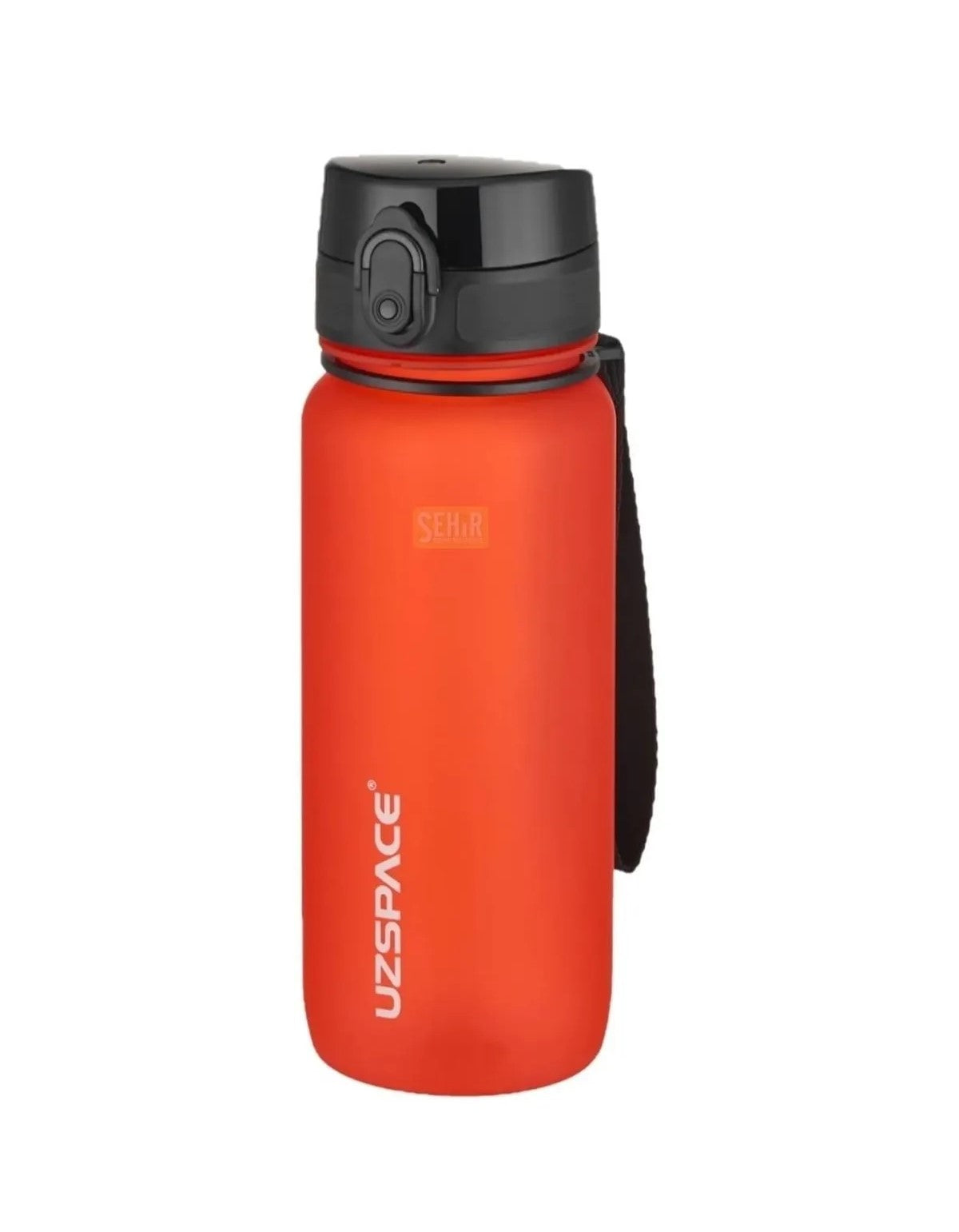 Plastic Water Bottle Colorful Frosted 650Ml Fantasv Red