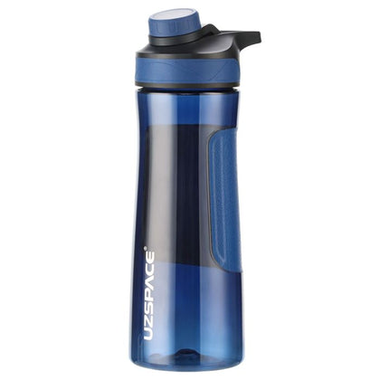 Plastic Water Bottle E Shape D Spout 700Ml Blue