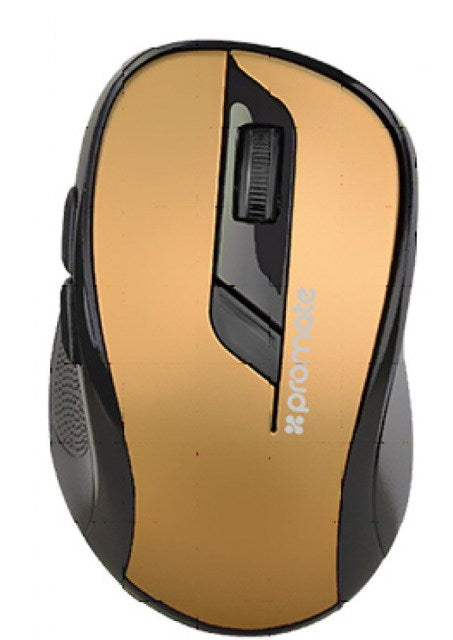 Mini Wireless Mouse W/Adjustable Dpi Gold
