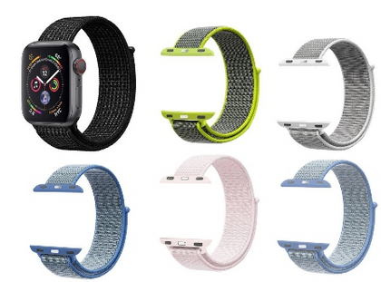 Nylon Sport Apple Watch 38Mm/40Mm Strap,Assorted Colors