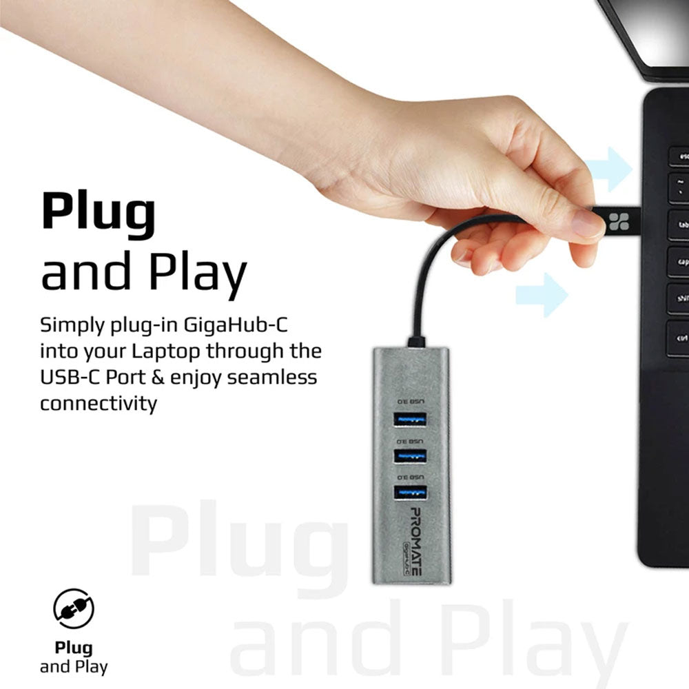 Adapter Multi-Port Usb-C Hub With Ethernet
