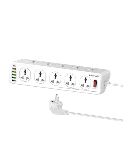 Socket Power Strip With Usb Ports 10Ac