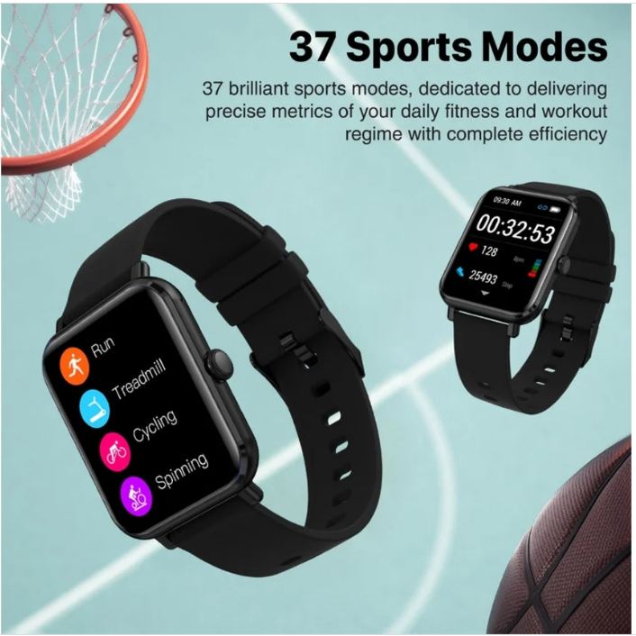 Smart Watch Superfit 1.78"Amoled Black With Media Storage