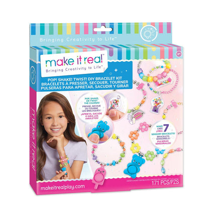 Pop!Shake!Twist! DIY Beads Bracelet Kit 171Pcs