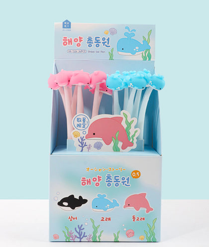 Ocean-Themed Shaking Pen Assorted Colors
