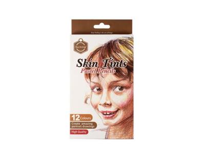 Pastel Pencils Skin 12 Colors In Carton Box