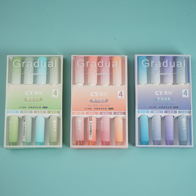 Set Of Highlighter Eyecolor 4/Pack