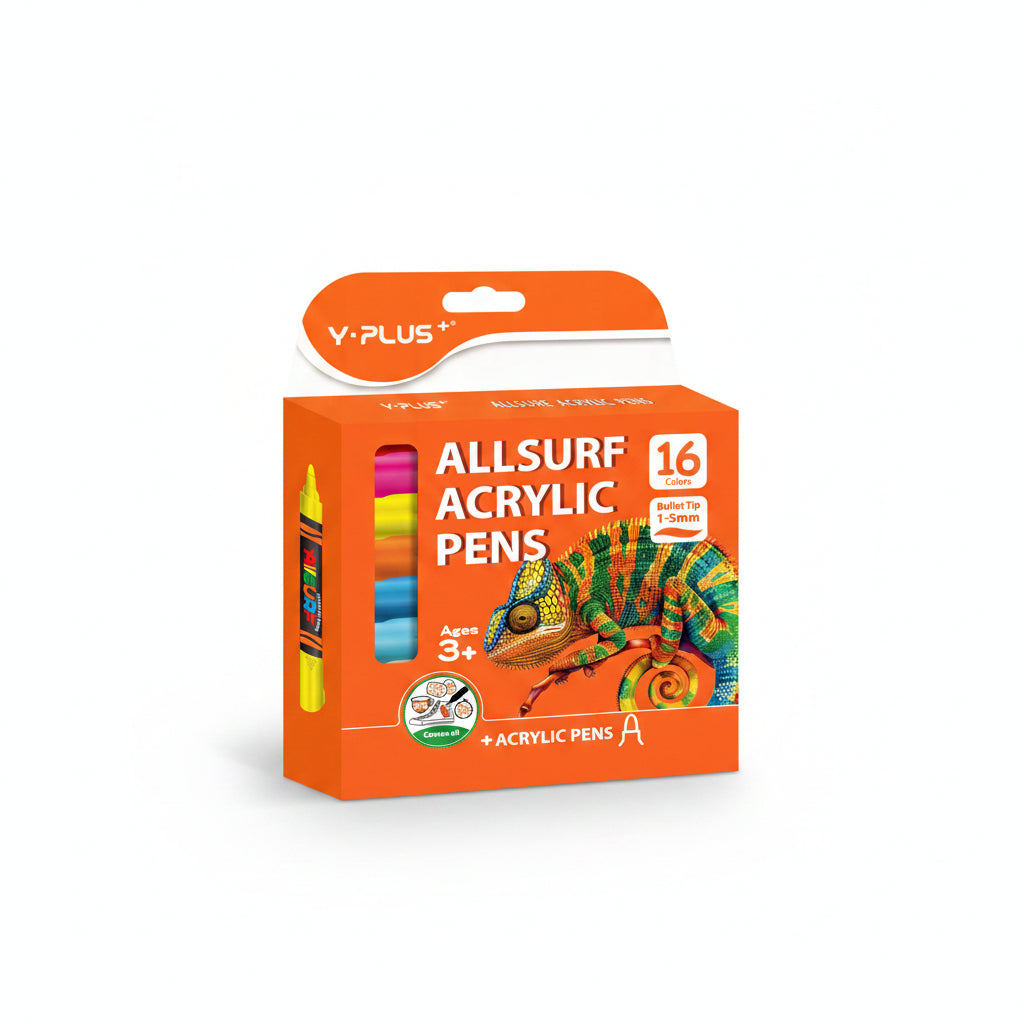 Acrylic Pens 16 Colors