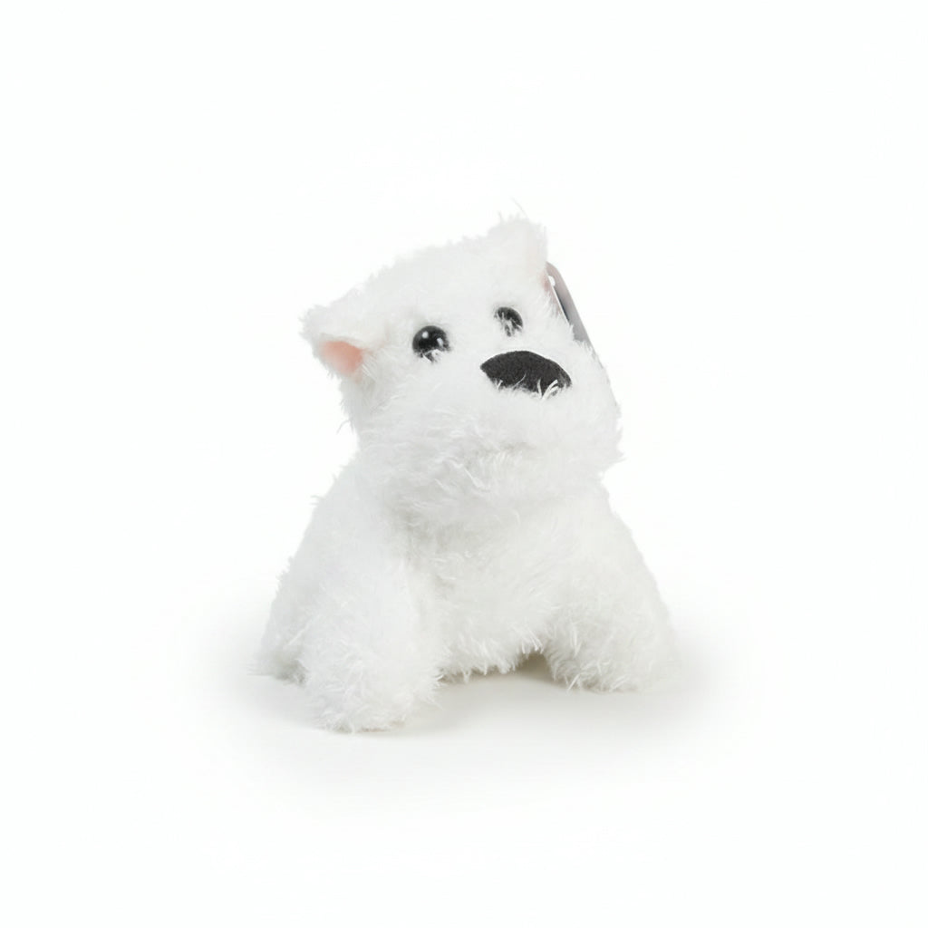 Pull String Plush Western Dog