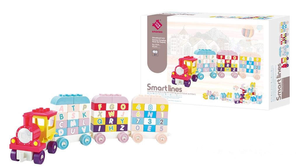 Blocks educational train[65pcs] MKN593598