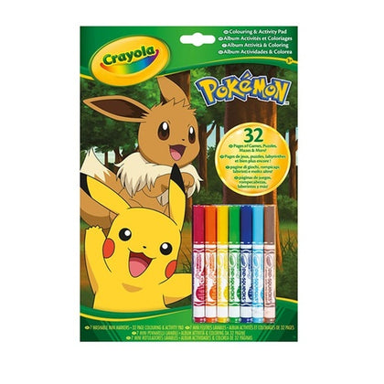 Color & Activity Pad, Pokemon