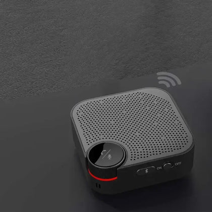 Bluetooth Conference Speaker with 3M Talking Distance - Black