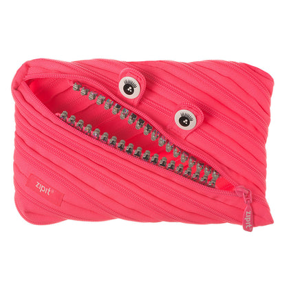 Pencil Case Talking Monster Jumbo Fluo Pink
