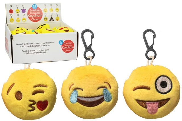 Emoji Character Keychain Assorted