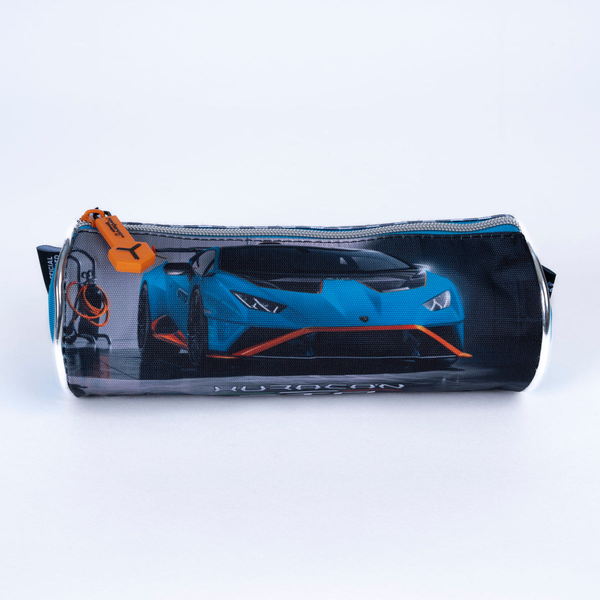 Pencil Case 1 Part Automobili Lamborghini Grey