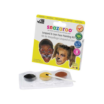 FACE PAINTING LEOPARD&LION SNAR.