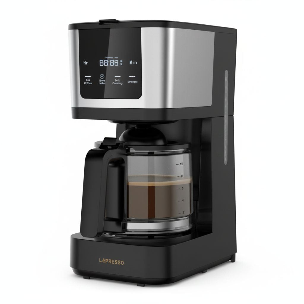 Rich Brew Drip Coffee Maker 1.25L Jar 900W- Black