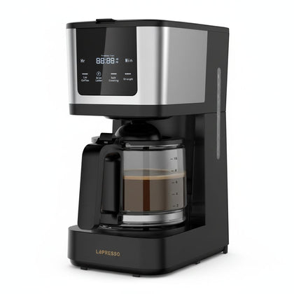 Rich Brew Drip Coffee Maker 1.25L Jar 900W- Black