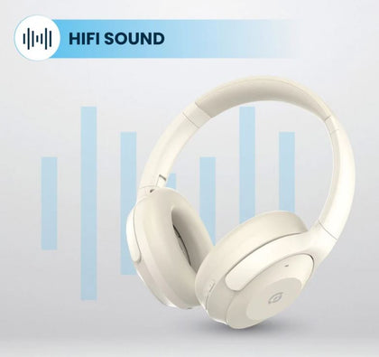Hybrid ANC Headphones - Cream