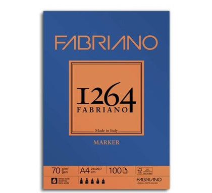 Drawing Pad 1264 Marker 100Sht A4 70Gr