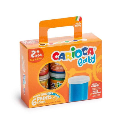 Baby Finger Paints 6 X 80Ml