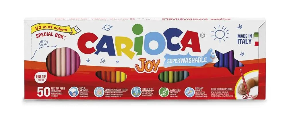 Fiber Tip Pens Joy 50 Cm Of Colors 50/Pack