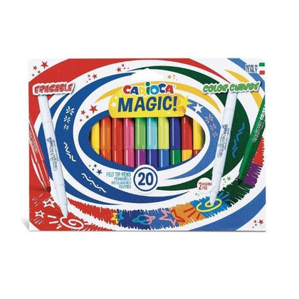 Erasable Fiber Tip Pens Magic Markers 20/Pack