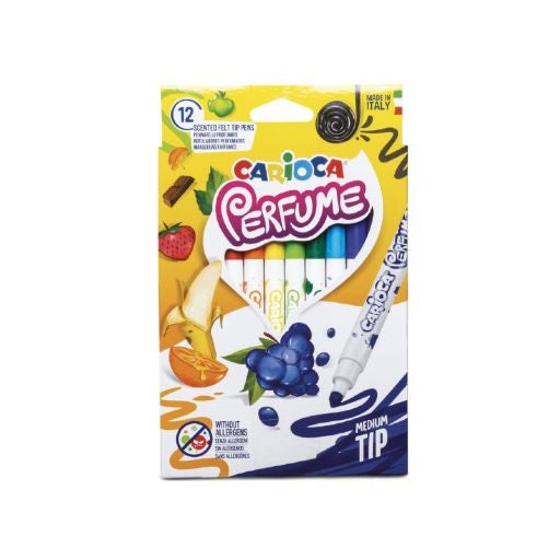 Fiber Tip Pens Scented 12/Pack