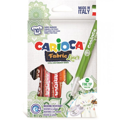 Permanent Fiber Tip Pens for Clothes 10/Pack