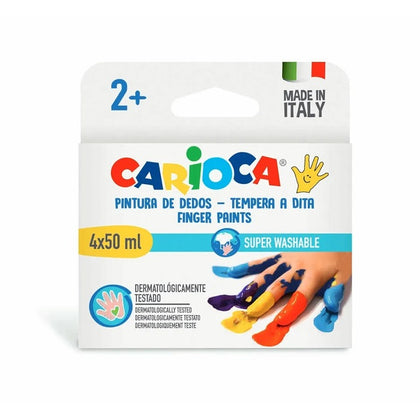 Finger Paints 4X50Ml