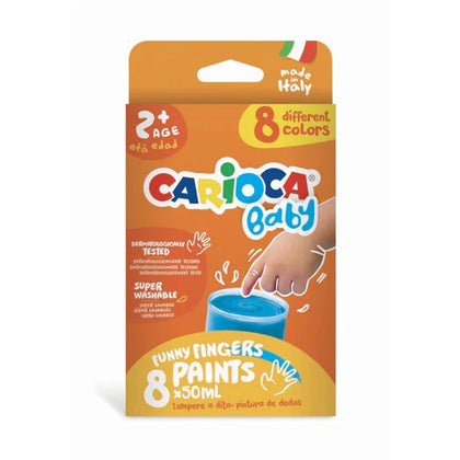 Baby Finger Paints 8X50Ml