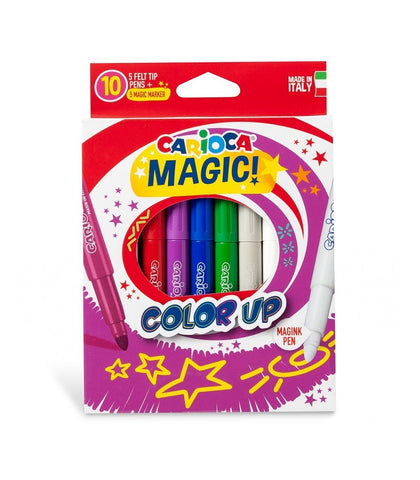 Fiber Tip Pens Magic Color Up 10/Pack
