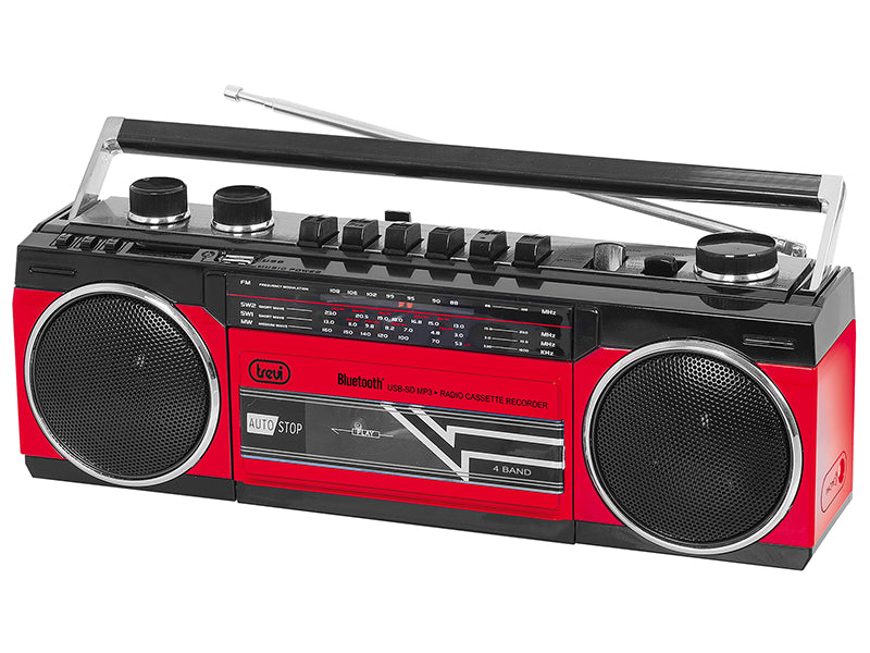 Portable Radio Recorder+Usb+ Red