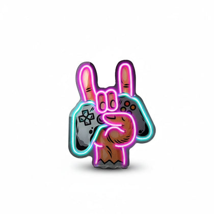 LED Neon Rock Sign Light, Decorative USB Lamp