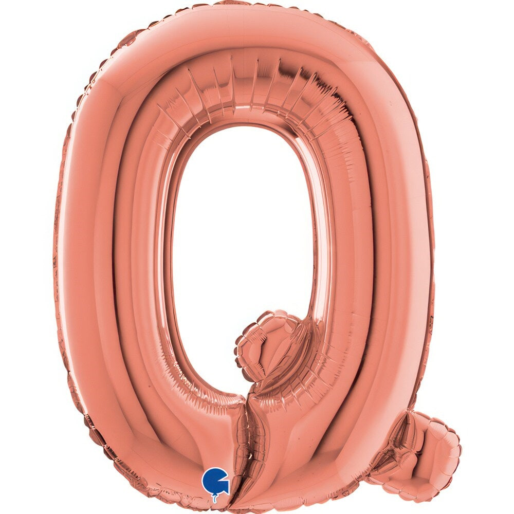 Balloon Letter Q Rose Gold 26 inch