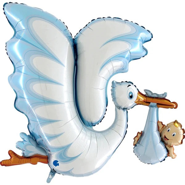 Balloon Cicogna Celeste
