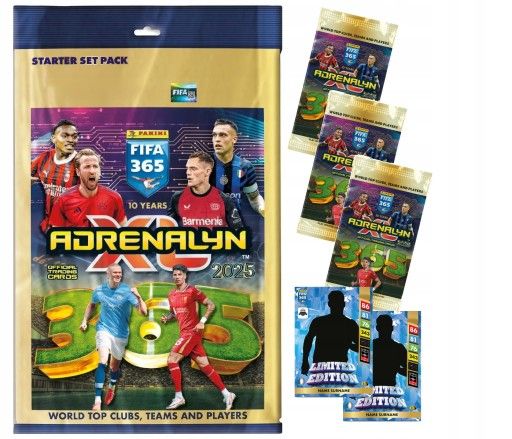 PANINI ADRENALINE STARTER PACK ALBUM/FIFA365/2025